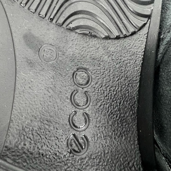 ECCO Touch 15 Suede Leather Ankle Boot Size 39/8 - Picture 12 of 13